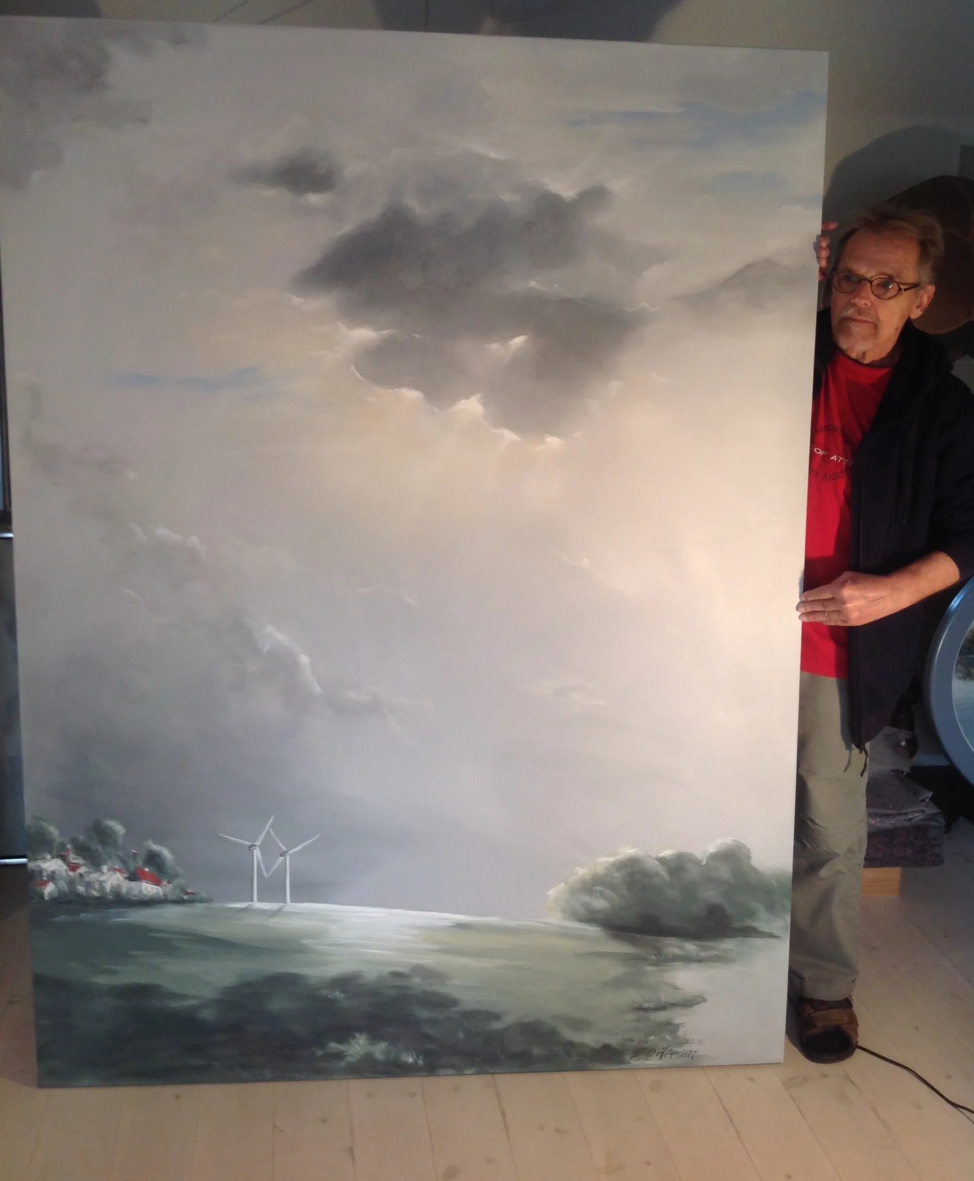 Maleri nr 82 140 cm X 180 cm